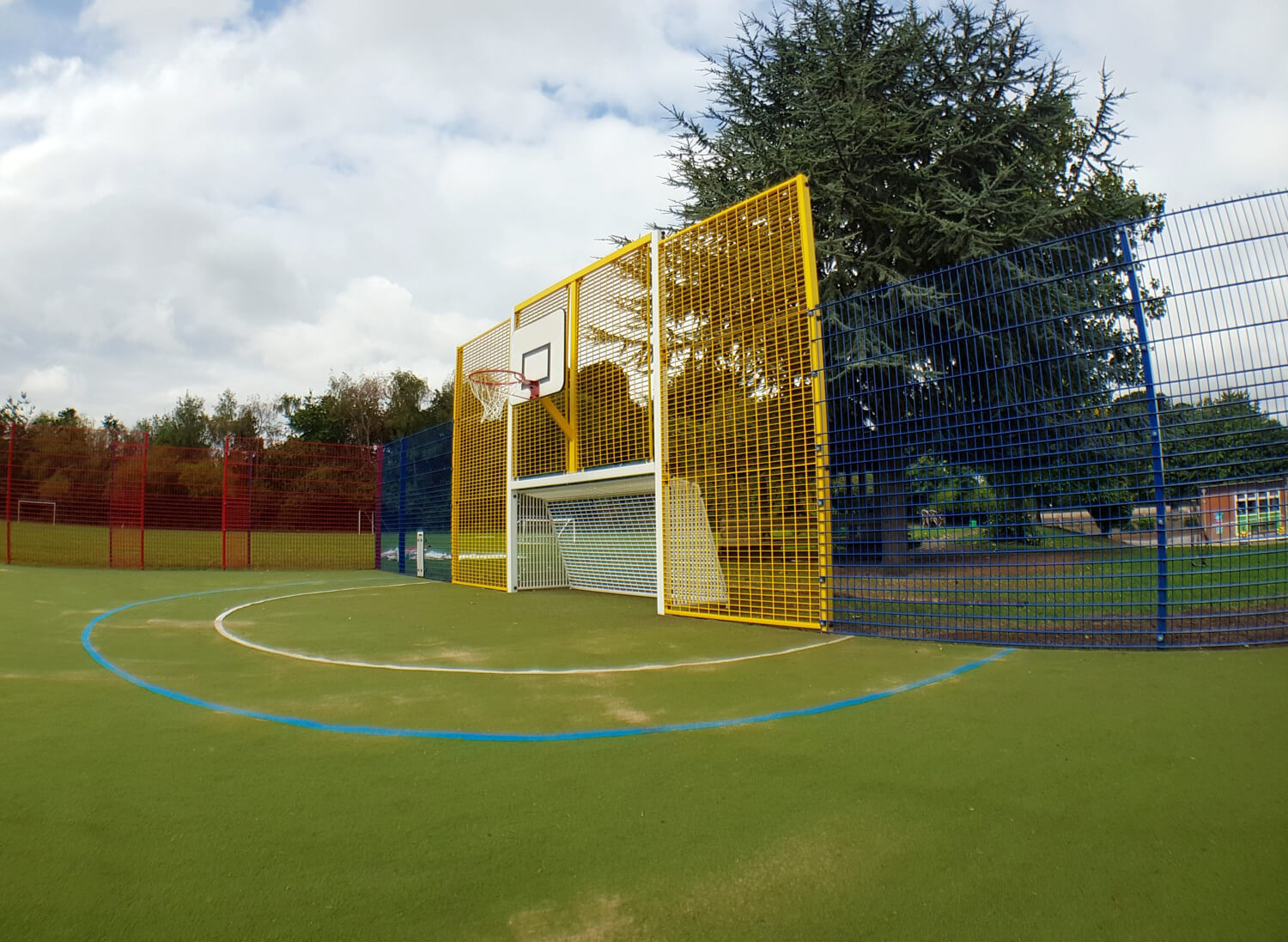 MUGA, Multi-Use Games Area large multi-sport goal